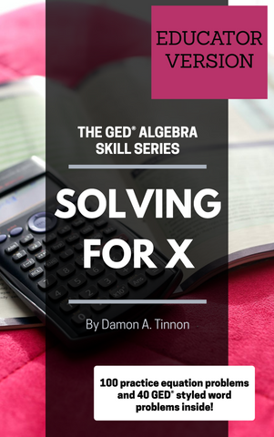 GED Algebra Prep Series | GED Math Algebra Workbook | My GED Live\