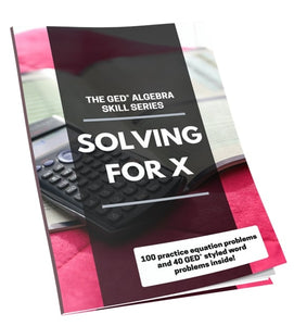 GED Math Algebra Prep Book | Algebra Prep Book | My GED Live 